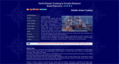 Desktop Screenshot of adriatic-cruise.com